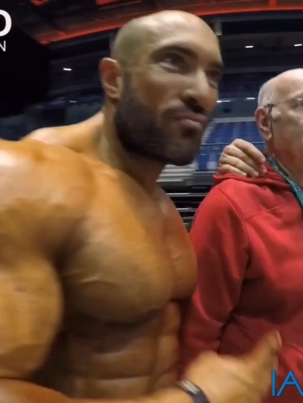 Backstage Olympia Amateur UK 2015 avec Fabio Petruio IFBB Bodybuilding