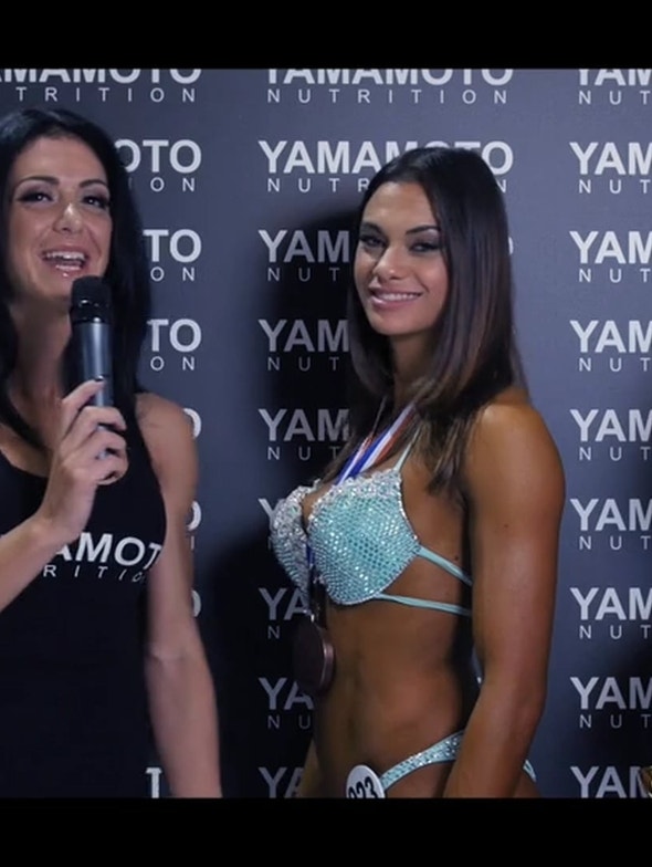 Interview de Matilde Biagini IFBB Bikini à l'Arnold Classic Europe 2016