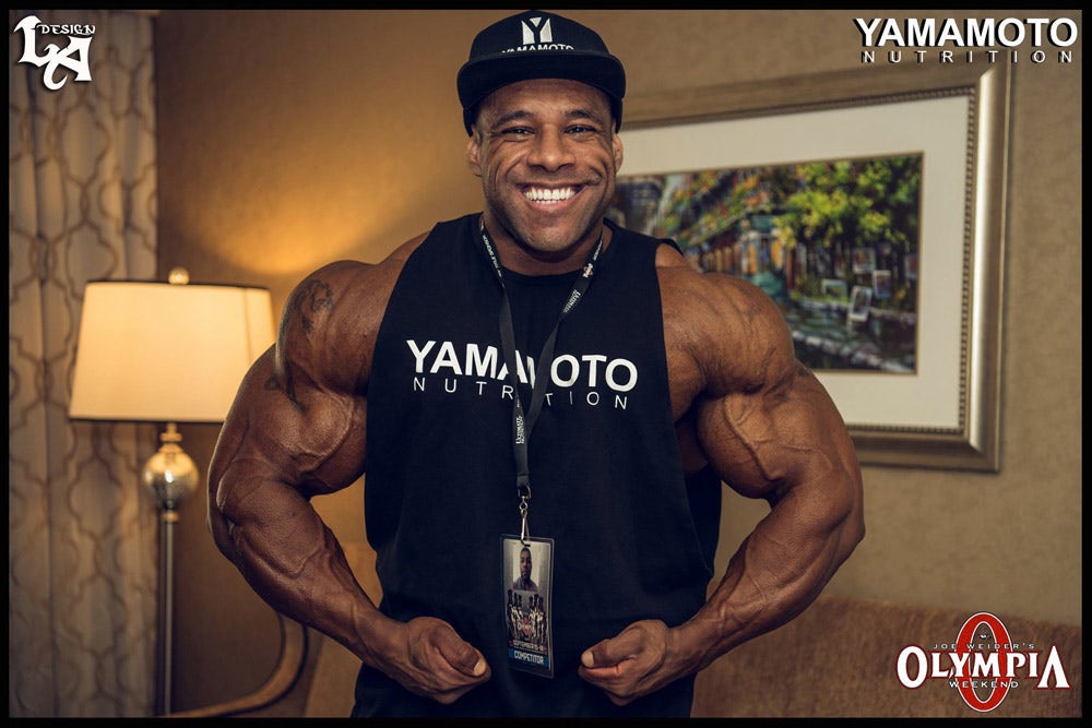 Nathan De Asha, IFBB PRO, équipe Yamamoto