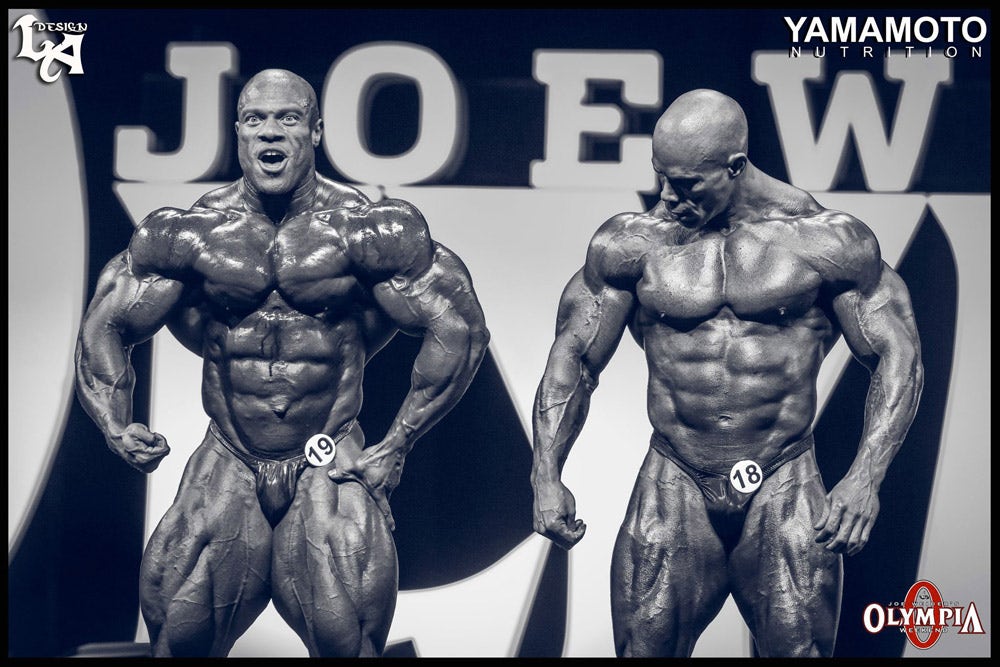 Phil Heath, 1er Mr. Olympia cat. Men's Open